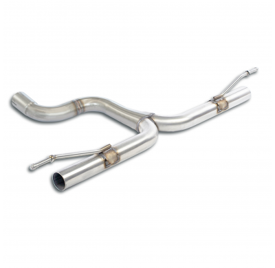 Rear pipe(Replaces rear muffler)   Kit de silenciadores traseros izquierdo y derecho para difusor "Golf VII GTI" - Solo kit comp