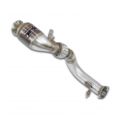 Tubo de bajada + convertidor catalítico metálico derecho Kit de tubo de bajada 100% acero inoxidable BMW G05 X5 50i xDrive (4.4L