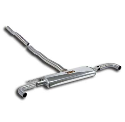 Rear exhaust Right - Left   Sistema "OPF-back" 100% de acero inoxidable - Para difusor específico "M235i" BMW F44 Gran Coupè 220
