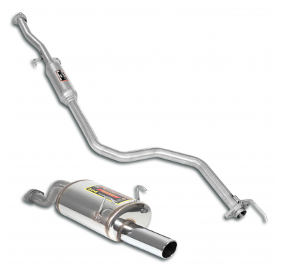 Sport package Ø50, "Cat.-Back" Sistema "Cat.-back" 100% de acero inoxidable HONDA / ACURA INTEGRA 4d. Sedan 1.8 VTi (170 CV - 18