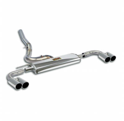 Silencioso trasero derecho OO90- izquierdo OO90   Sistema de escape trasero "Cat.-back" 100% de acero inoxidable, 4 salidas - Pa