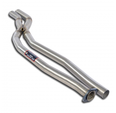 Front "X-Pipe" Sistema 100% de acero inoxidable - Solo kit completo ALPINA B11 (E32) 3.5i (6 cyl.) '87 -> '93 Front "X-Pipe" SIN