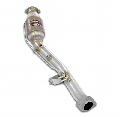 Front Metallic catalytic converter(Deletes GPF) (Oxygen sensor cables must be extended) Sistema completo 100% acero inoxidable,