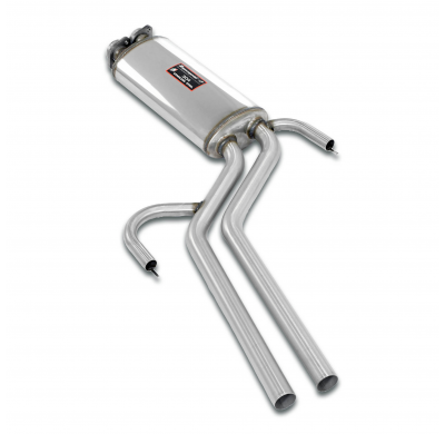 Escape central Sistema 100% de acero inoxidable BMW E34 520i Sedan/Touring (M20 - 6 cyl.) '87 -> '89 Centre exhaust  SIN HOMOLOG