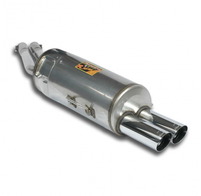 Rear exhaust OO76   Sistema 100% de acero inoxidable BMW E34 520i Sedan/Touring (M20 - 6 cyl.) '87 -> '89 Rear exhaust OO76   SI