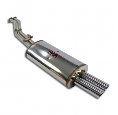 Rear exhaust OO70   Sistema 100% de acero inoxidable, 2 x Ø45 mm ALPINA B3 (E30) 2.7i '87 -> '92 Rear exhaust OO70   SIN HOMOLOG
