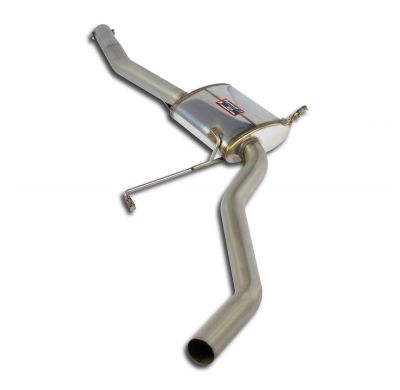 Escape central Sistema 100% Acero Inox "Turbo-Back" Ø70mm FORD SIERRA COSWORTH 2WD (204 CV) '86 -> '89 Centre exhaust   CON HOMO