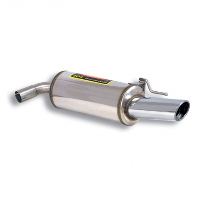 Escape trasero derecho 145x95 Sistema de escape "Cat.-back" 100% de acero inoxidable, 2 x Ø60 mm - Kit de silenciador trasero pa