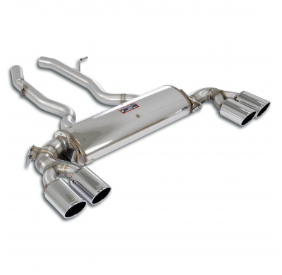 Escape trasero derecho OO90 - izquierdo OO90 con válvula Silenciador trasero, 4 salidas - Solo kit completo BMW G07 X7 40i xDriv