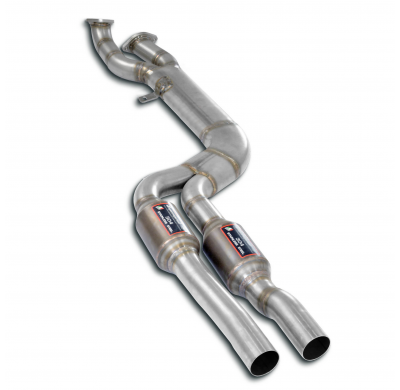 Tubo en J con catalizadores metálicos Sistema "J-Pipe" - (Sección transversal de 100 mm - Curvado con mandril) - Elimina el cata