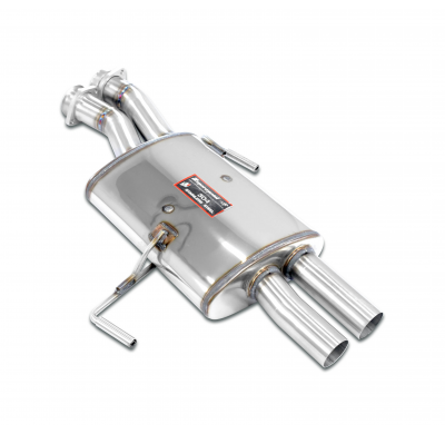 Mittelschalldämpfer Sistema "Cat.-back" 100% de acero inoxidable - Solo kit completo MERCEDES W140 S 420 V8 Coupè '94 -> '95 Mit