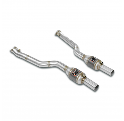 Metallic catalytic converters ALTERNATIVA:Sistema 100% Acero Inox para colectores OEM BMW E60  M5 "CSL Umbau" 5.7L V10 (630 CV)