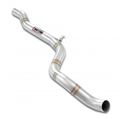 Mid pipe Acero inoxidable 100%, tamaño extragrande Ø70 mm - Solo kit completo FIAT COUPE' 2.0i Turbo 20v (5 Cyl.) ' 97 -> Mid pi