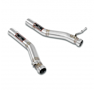 Tubo central derecho - izquierdo Sistema "Cat.-back" 100% Acero Inox Twin Pipe para silenciosos traseros OEM Solo sistema comple