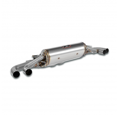Escape trasero derecho + izquierdo con válvulas Sistema "Cat.-back" 100% de acero inoxidable - Solo kit completo MASERATI Grecal