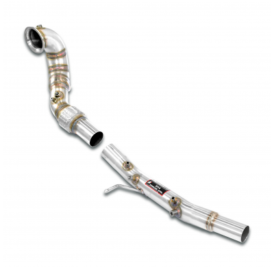 Kit de tubo de escape turbo (reemplaza el convertidor catalítico - elimina el filtro de partículas de gasolina) Kit de tubo de b