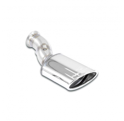 Cola de escape145x95 100% Stainless steel system, Oversize Ø65mm - Full kit only SEAT LEON 4x4 1.8i Turbo (180 CV) '00 ->'05 Col