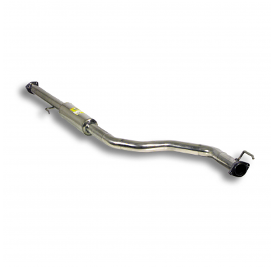Paquete de competición Ø60, compatible con el convertidor catalítico OEM. Sistema completo 100% de acero inoxidable HONDA / ACUR
