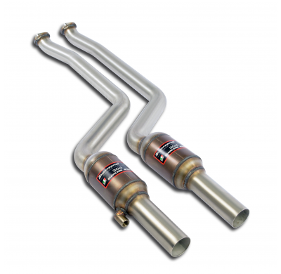 Escape Delantero Con Catalizador Metalico Derecho-Izquierdo  200cpsi - Bmw E91 Lci Touring 328i / 328xi (Modelo Usa N52 / N5