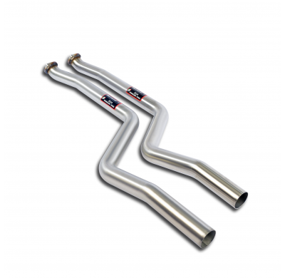 Kit Tubos Delanteros Derecho-Izquierdo (Reemplaza Catalizador) - Bmw E82 Coupè 135i 3.0i Turbo (306 Cv N55 Motor) '05/2010 -> 20