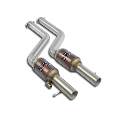Catalizador Convertidor Metalico Derecho-Izquierdo "X-Pipe" - Bmw E46 - Todos Los Modelos (Para N51 / N52 / N52n / N53 Motor Con