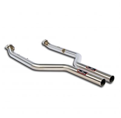 Kit Tubos Delanteros Derecho - Izquierdo (Reemplaza Catalizador Convertidor) - Bmw E90 Sedan M3 Crt 4.0 V8 2012 Supersprint