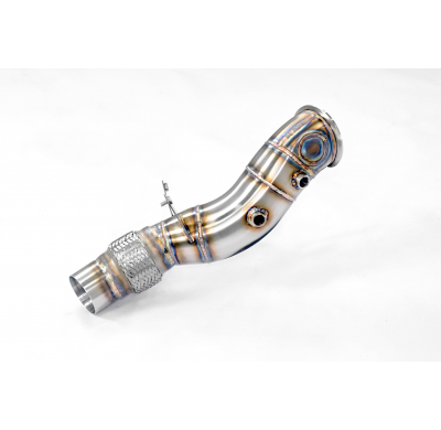 Downpipe (Substitucion catalizador ) Bajante turbo 100% Acero Inox BMW F12 Cabrio / F13 Coupè 640i 2011 -> 2015 Downpipe (Substi