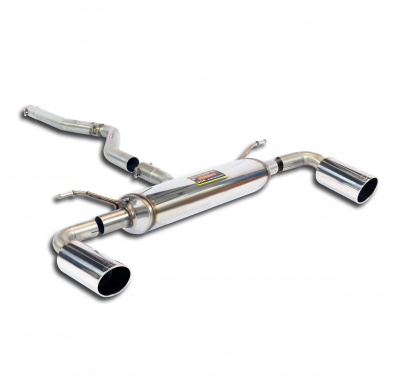 Tubo De Conexión + Tubo Trasero Derecho-Izquierdo O100 - Bmw F20 / F21 Lci 116d (N47n Engine - 116 Cv) 2014 -> 2015 Supersprint