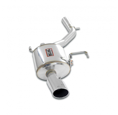 Silencioso Trasero Izquierdo  O100 Sistema 100% de acero inoxidable Derecha - Izquierda - SOLO KIT COMPLETO - No compatible con