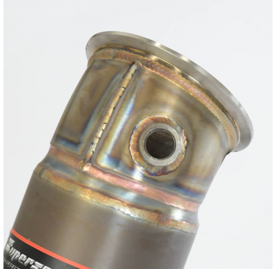 Kit bajante + Catalizador metalico 100CPSI Sistema 100% acero inoxidable, gran tamaño Ø70 mm BMW E89 Z4 20i (N20 2.0l 4 cyl. Tur