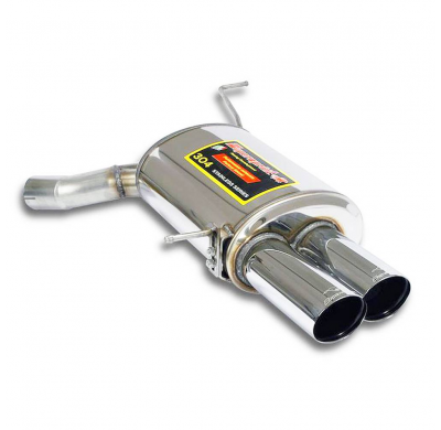 Silencioso trasero derecho OO90(Race Tips) ALTERNATIVA:Sistema 100% Acero Inox para colectores OEM BMW E64 Cabrio M6 5.0i V10 '