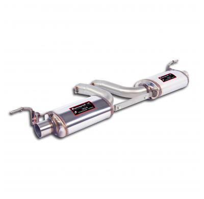 Escape Trasero Derecho-Izquierdo Racing  "Twin Canister" - Bmw F15 X5 50i Xdrive V8 Bi-Turbo 2014 -> Supersprint