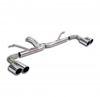 Tubo Trasero Derecho-Izquierdo Oo80 (Anula Silencioso) - Bmw F32 Lci Coupè 430d (258 Hp) 2016 -> Supersprint