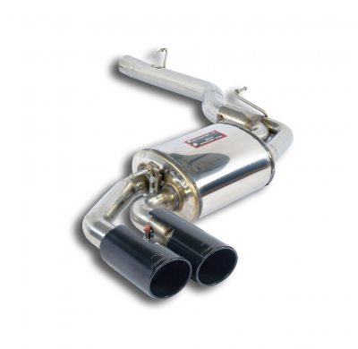 Escape Trasero Oo80 "Negro" - Bmw F26 X4 28i Xdrive 2.0i Turbo (245 Cv) 2014 -> Supersprint