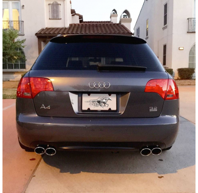 Escape Trasero Derecho 90x70 - Audi A4 Quattro 3.0 Tdi V6 (Sedan + Avant) ' 05 -> '08 Supersprint