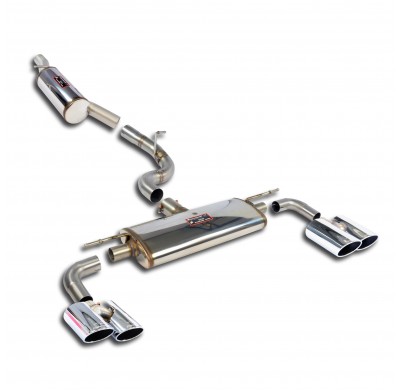 Sound Pack "E.E.C." - Vw Golf Vii R 2.0 Tfsi (300 Cv) 2014-> Supersprint