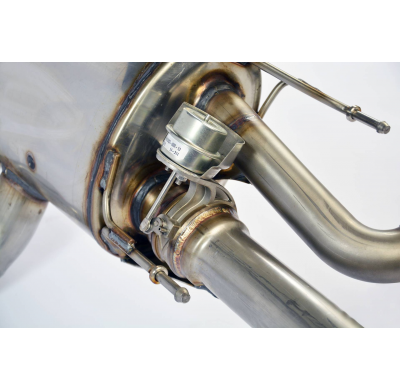 Rear Exhaust Right + Left With Valves - Alfa Romeo Giulia Quadrifoglio 2.9i V6 Bi-Turbo (510 Cv) 2016 -> (With Valve) Supersprin