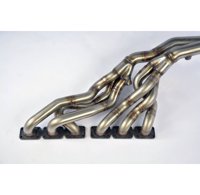 Colector Inox (Volante a La Derecha )Para Catalizador Original  - Bmw E36 325i 24v (Sedan / Coupé / Cabrio / Touring) ' 92 -> '