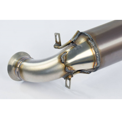 Turbo Downpipe Kit Con Catalizador Metalico  - Citroën Ds3 Racing / Performance 1.6i 16v (203 - 207 Cv) 2011 -> Supersprint