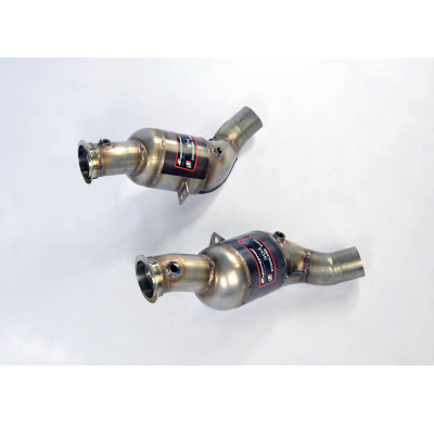 Downpipe Right + Metallic Catalytic Converter 200cpsi - Alfa Romeo Giulia Quadrifoglio 2.9i V6 Bi-Turbo (510 Cv) 2016 -> Supersp