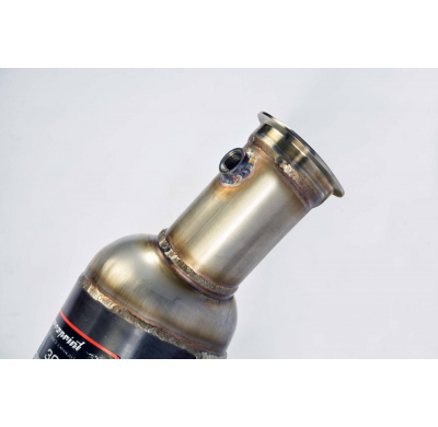 Downpipe Right + Metallic Catalytic Converter 200cpsi - Alfa Romeo Giulia Quadrifoglio 2.9i V6 Bi-Turbo (510 Cv) 2016 -> Supersp