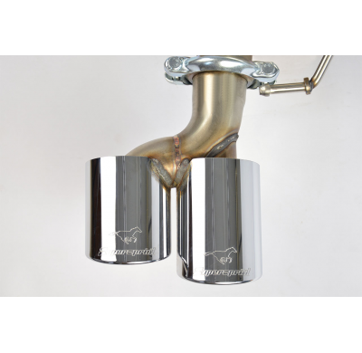 Escape Trasero Izquierdo  90x70 - Bmw E93 Cabrio 335i / 335xi (306 Cv Motor  N55 ) 05/2010 -> 2013 Supersprint