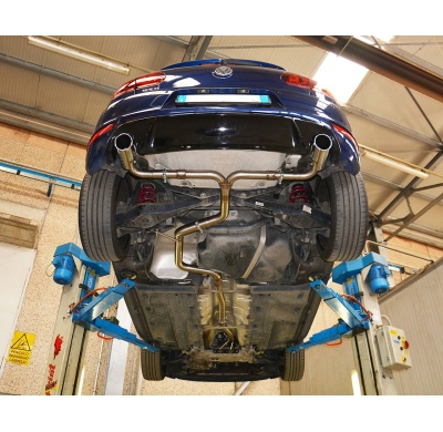 Tubo Trasero "Y-Pipe" Derecho-Izquierdo (Anula Silencioso)  - Vw Golf Vi 2.0 Tdi (110 Cv) 2009 -> 2012 Supersprint