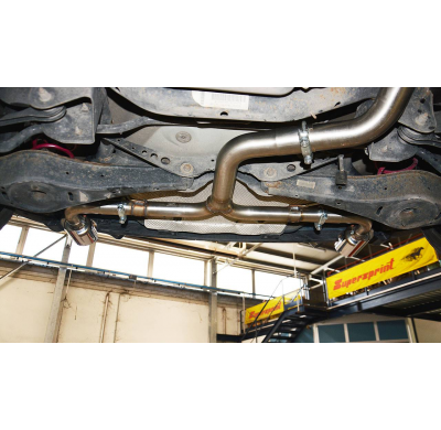 Tubo Trasero "Y-Pipe" Derecho-Izquierdo (Anula Silencioso)  - Vw Golf Vi 2.0 Tdi (110 Cv) 2009 -> 2012 Supersprint