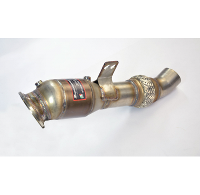 Downpipe + Catalizador Metalico 100cpsi Wrc - Bmw F34 Lci Gran Turismo 340ix (326 Hp) 2016 -> Supersprint