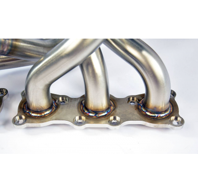 Colectores 100% Acero Inox (Volante a La Izquierda) Reemplaza Catalizador - Bmw E60 / E61 525i (218 Cv) (Sedan + Touring) '07 ->