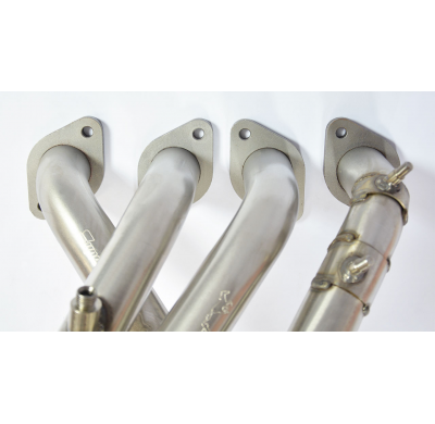 Colector 100% Acero Inox(Reemplaza Catalizador Convertidor)(Lhd Solo) - Vw Jetta Ii 1.8 16v -> '92 Supersprint