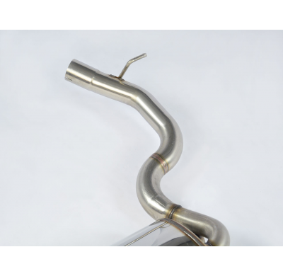 Escape Trasero 090x70 "Negro" - Audi A3 8p Sportback Quattro 1.8 Tfsi (160 Cv) '08 -> Supersprint