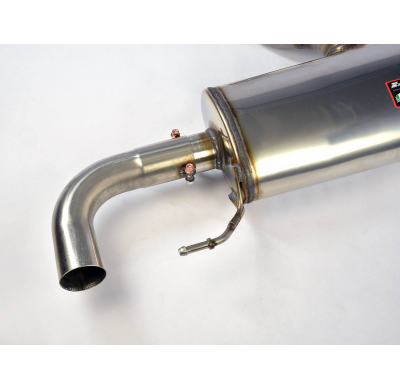 Escape Trasero Derecho-Izquierdo "F1 Race" - Mercedes X253 Glc 43 Amg 4-Matic (3.0i V6 Bi-Turbo 367 Cv) 2016 -> Supersprint