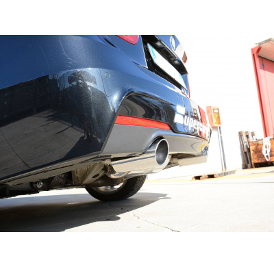 Tubo De Conexión + Tubos Traseros Derecho-Izquierdo O90 (Anula Silencioso)  - Bmw F33 Cabrio 420d (N47 - 184 Cv) 2014 -> 2015 Su